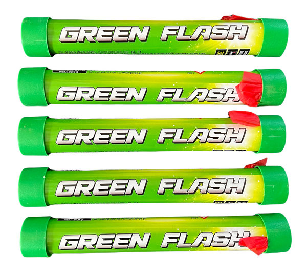 5 Strobe Flash - Bengalen Jorge grün