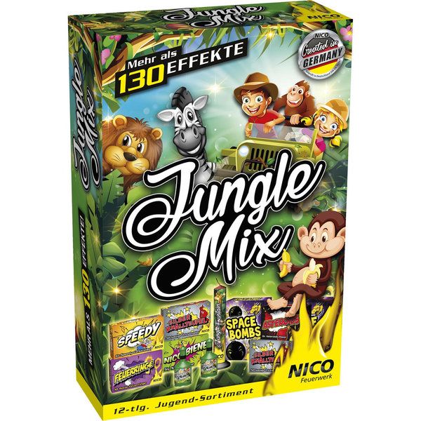 Nico - Jungle Mix, 12 Schachteln sortiert