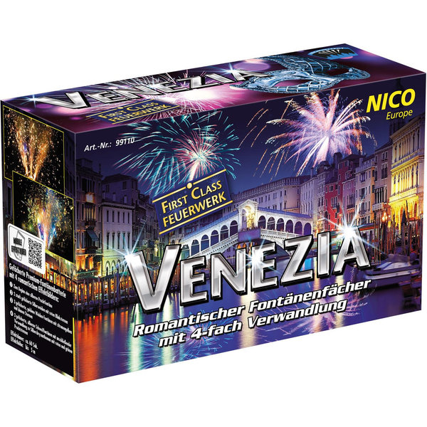 * Nico - Venezia, 8er-Fontänenbatterie Fächer